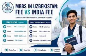 Read more about the article MBBS in Uzbekistan Fee vs India Fee 2026 | Full Cost Comparison