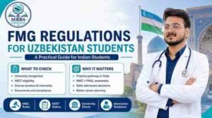 Read more about the article FMGE Regulation for Uzbekistan Students 2026 | NMC & FMGE Guide