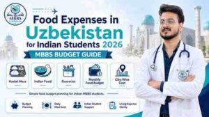 Read more about the article Food Expenses in Uzbekistan for Indian Students 2026 | MBBS Budget