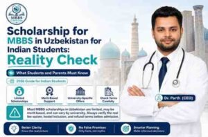 Read more about the article Scholarship for MBBS in Uzbekistan 2026-27