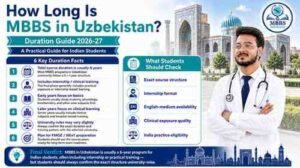 Read more about the article How Long Is MBBS in Uzbekistan? Duration Guide 2026-27
