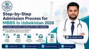 Read more about the article Step-by-Step Admission Process for MBBS in Uzbekistan 2026